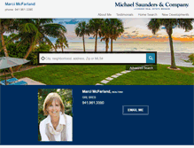 Tablet Screenshot of marcimcfarland.com